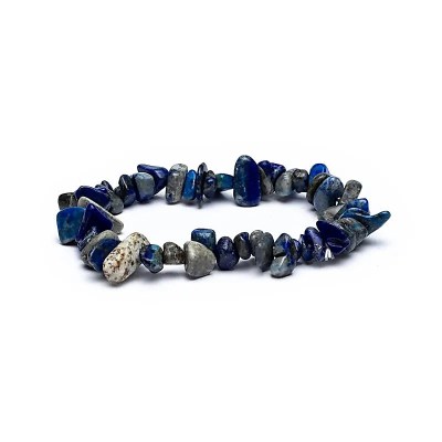 Lapis bracelet chips